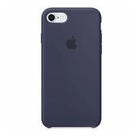 Apple Silicone Backcover Apple iPhone SE (2022 / 2020) / 8 / 7 - Midnight Blue
