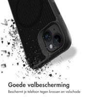 imoshion Rugged Hybrid Carbon Case met MagSafe Apple iPhone 14 - Zwart