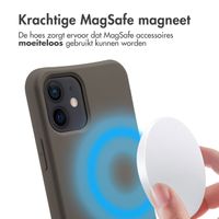 imoshion Color Backcover met afneembaar koord MagSafe Apple iPhone 12 (Pro) - Black Coffee