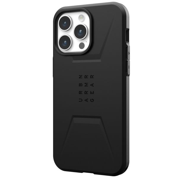 UAG Civilian Backcover MagSafe Apple iPhone 15 Pro Max - Zwart