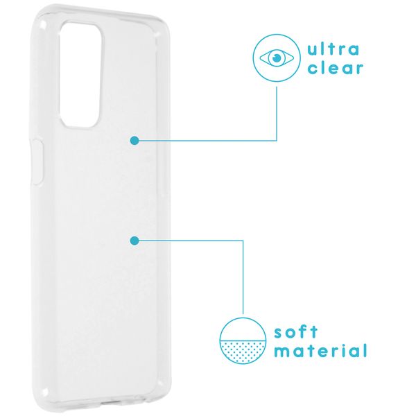 imoshion Softcase Backcover Oppo A74 (5G) / A54 (5G) - Transparant