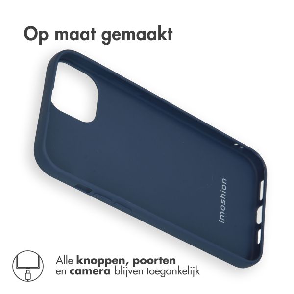 imoshion Color Backcover iPhone 15 Plus - Donkerblauw