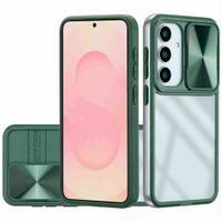 imoshion Camslider Backcover Samsung Galaxy S25 - Donkergroen