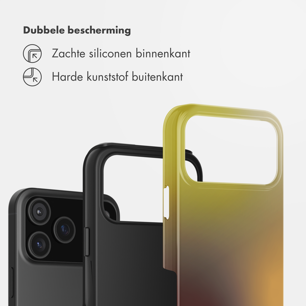 Selencia Vivid Backcover Apple iPhone 17 Pro - Gradient Olive Dust