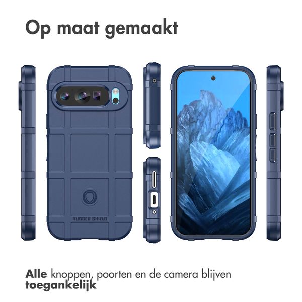 imoshion Rugged Shield Backcover Google Pixel 9 / 9 Pro - Donkerblauw