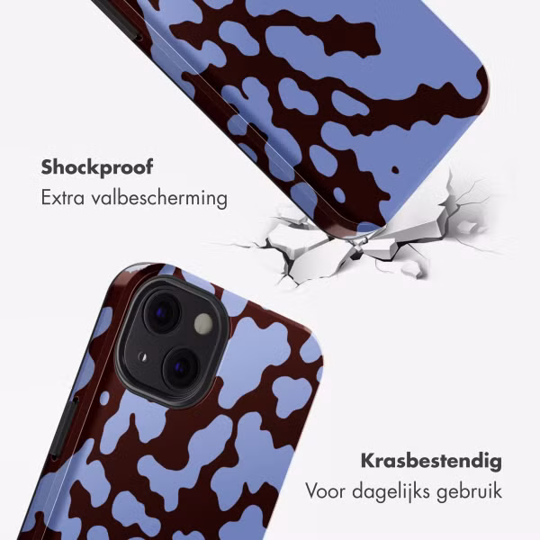 Selencia Vivid Backcover met MagSafe Apple iPhone 13 - Moo'd Lavender Glow