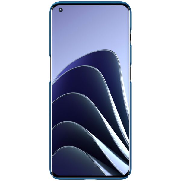 Nillkin Super Frosted Shield Case OnePlus 10 Pro - Blauw