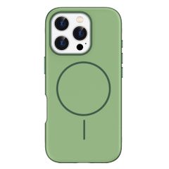 imoshion Color Backcover met Thin MagSafe Ring Apple iPhone 16 Pro - Donkergroen