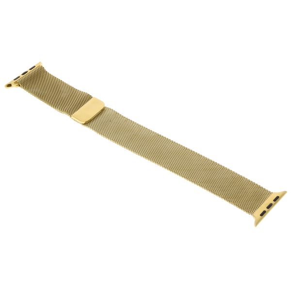 imoshion Milanees magnetisch bandje Apple Watch Series 1 - 11 / SE / Ultra (44/45/46/49 mm) - Goud