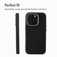 Accezz Mesh Back Cover with MagSafe Apple iPhone 15 Pro - Black