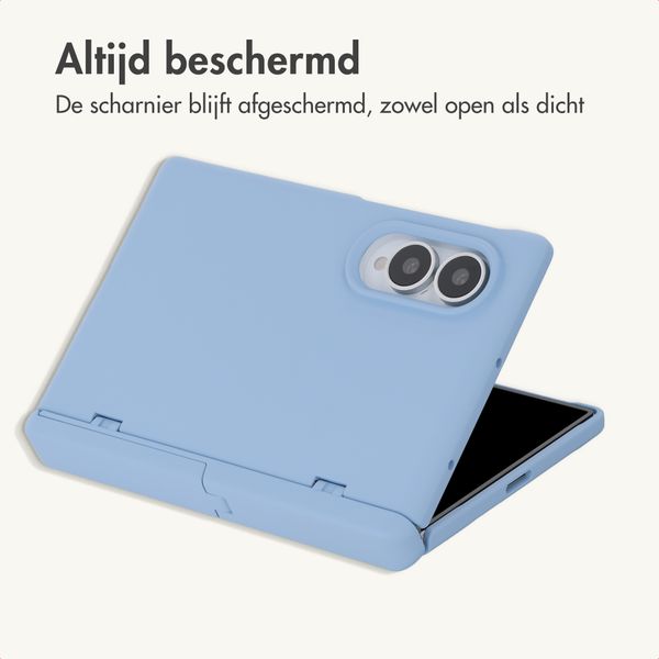 imoshion Color Backcover met Stand Samsung Galaxy Z Fold 8 - Lichtblauw