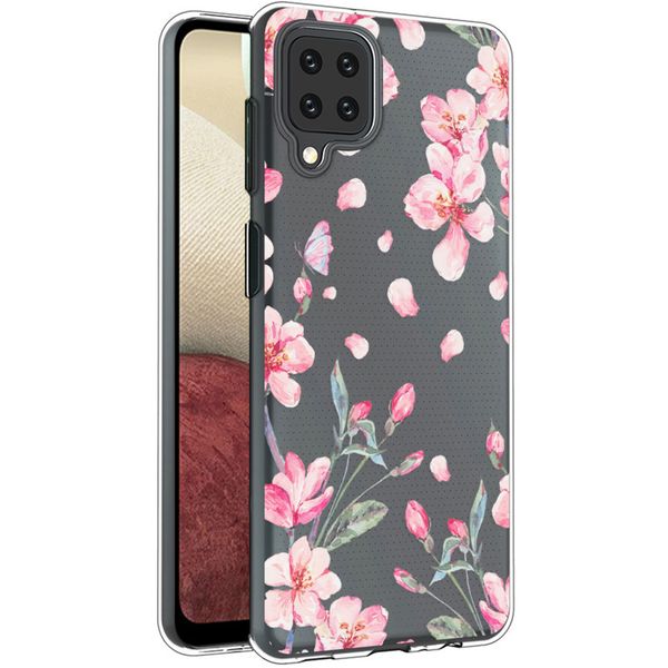 imoshion Design hoesje Samsung Galaxy A12 - Blossom Watercolor