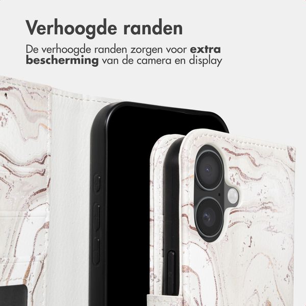 imoshion Design Bookcase Apple iPhone 17 - Sandy Marble