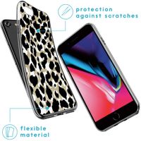 imoshion Design hoesje iPhone SE (2022 / 2020) / 8 / 7 / 6s - Luipaard / Zwart