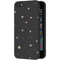 imoshion Design hoesje iPhone 5 / 5s / SE - Sterren / Zwart