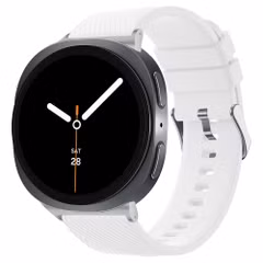 imoshion Flexibel Siliconen bandje Samsung Galaxy Watch 9 (40/44mm) / Watch 8 (40/44mm) / Classic (46mm) - Wit