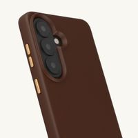 Selencia Rivièra MagSafe Backcover met afneembare haakjes Samsung Galaxy S26 - Choco Brown