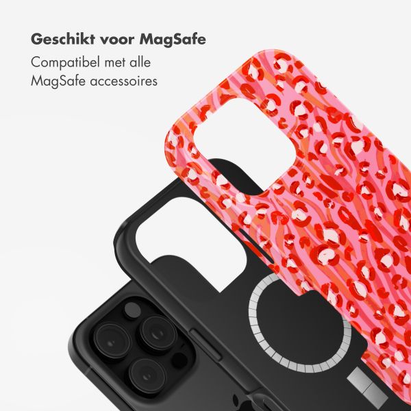 Selencia Vivid Tough Backcover met MagSafe Apple iPhone 16 Pro - Wild Spots Lipstick