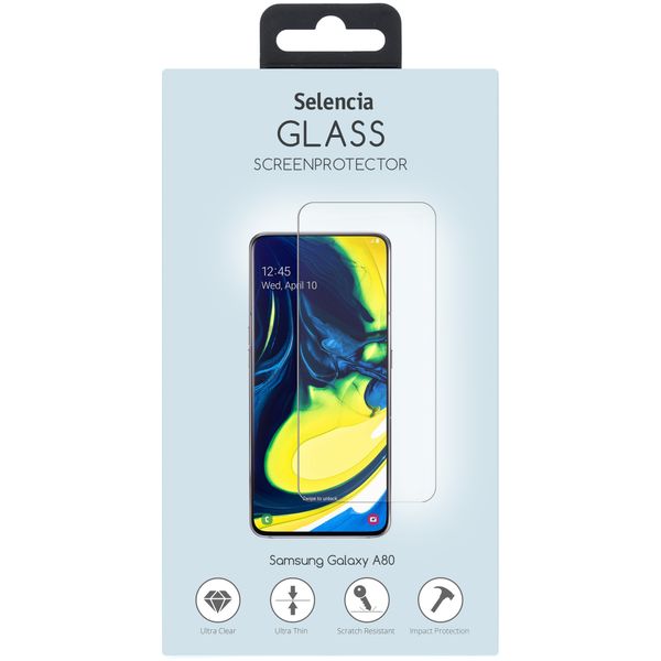 Selencia Gehard Glas Screenprotector Samsung Galaxy A80