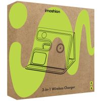 imoshion 3-in-1 Opvouwbare draadloze oplader voor Samsung - Galaxy smartphone / Galaxy Buds / Galaxy Watch - Grijs - Samsung Galaxy Watch 5 (40 mm)