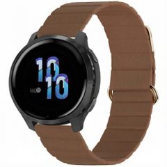 imoshion Magnetisch lederen bandje  - Universeel 22 mm aansluiting - Bruin