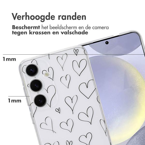 imoshion Design hoesje Samsung Galaxy S25 Plus - Hearts