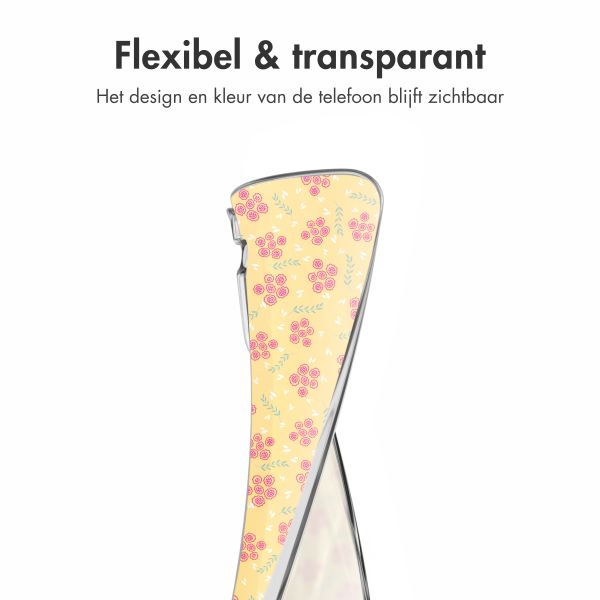 imoshion Design hoesje Samsung Galaxy A56 - Sunny Yellow Petite Flowers