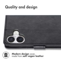 imoshion Luxury Bookcase Apple iPhone 17 - Black
