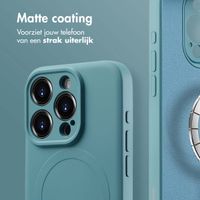imoshion Color Backcover met MagSafe Apple iPhone 15 Pro Max - Smoke Green