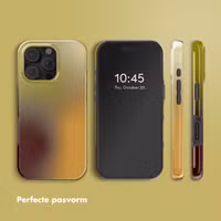 Selencia Vivid Backcover met MagSafe Apple iPhone 16 Pro - Gradient Olive Dust