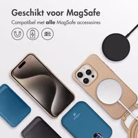 imoshion Color Backcover met afneembaar koord MagSafe Apple iPhone 15 Pro Max - Nude