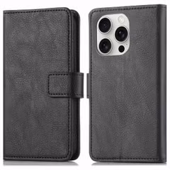 imoshion Luxe Bookcase Apple iPhone 16 Pro Max - Zwart