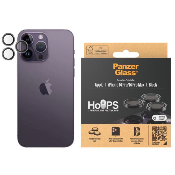 PanzerGlass Camera Protector Hoop Optic Rings iPhone 14 Pro / 14 Pro Max