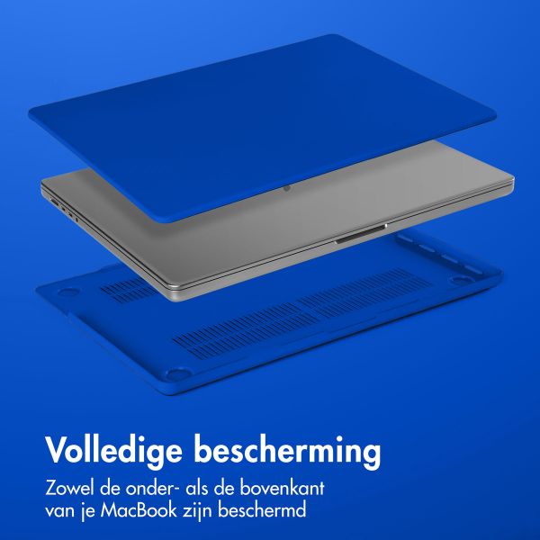 imoshion Hard Cover voor de MacBook Pro 16 inch (2021 / 2023 M3 chip / 2024 M4 chip) - A2485 / A2780 / A2991 / A3186 / A3403 - Cobalt Blue