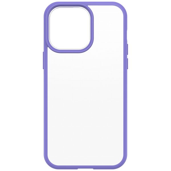 OtterBox React Backcover iPhone 14 Pro Max- Transparant / Paars