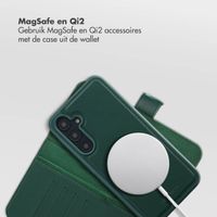 Selencia Olyn Uitneembare Bookcase met MagSafe Samsung Galaxy A55 - Groen