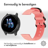 imoshion Rugged Nylon bandje  - Universeel 22 mm aansluiting - Roze