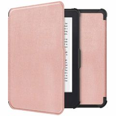 imoshion Slim Soft Case Bookcase Kobo Clara 2E / Tolino Shine 4 - Rosé Goud