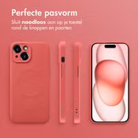 imoshion Color Backcover met MagSafe Apple iPhone 15 - Dusty Rose