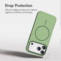 imoshion Colour Back Cover with Thin MagSafe Ring Apple iPhone 17 Pro - Dark Green