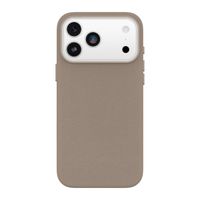 OtterBox Symmetry Cactus leren Backcover met MagSafe Apple iPhone 17 Pro Max - Light Grey