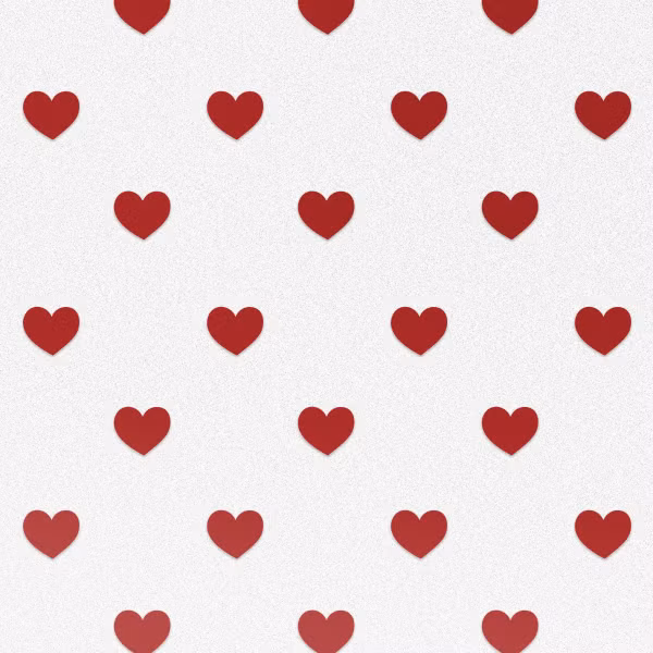 imoshion Design hoesje Apple iPhone 16 - Red Hearts