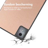 imoshion Trifold Bookcase Lenovo Tab K11 Plus - Rose Gold
