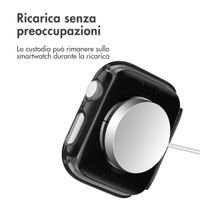 imoshion Full Cover Shiny Hardcase Apple Watch 4 / 5 / 6 / SE - 44 mm - Zwart