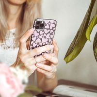 imoshion Design hoesje Samsung Galaxy A42 - Full of Hearts Pink