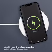 Accezz Liquid Silicone Backcover Apple iPhone 13 - Donkerblauw