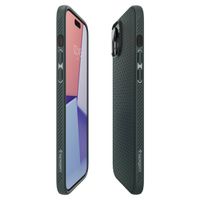 Spigen Liquid Air Backcover iPhone 15 Plus - Abyss Green