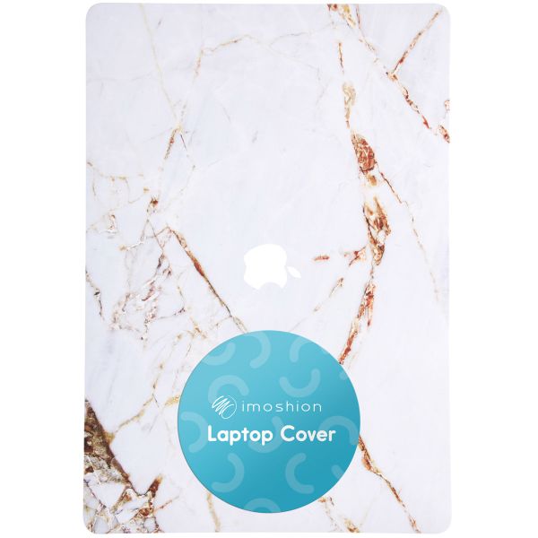 imoshion Design Laptop Cover MacBook Pro 14 inch (2021 / 2023 M3 chip / 2024 M4 chip) - A2442 / A2779 / A2918 / A3112 / A3185 / A3401 - White Marble