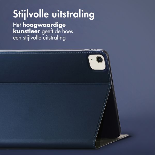 Accezz Classic Tablet Case Apple iPad Air 13 inch (2025) M3 / (2024) M2 - Donkerblauw