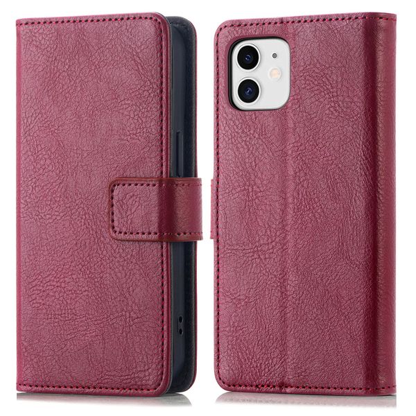 imoshion Luxe Bookcase iPhone 11 - Bordeaux